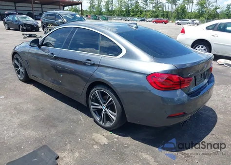 2019 BMW 430I Gran Coupe xDrive from USA, damaged, VIN WBA4J3C55KBL08020